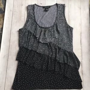 White House black market sleeveless blouse